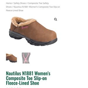 ISO insulated steel toe clogs N1881